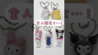 1月おすすめ！ふわふわ仕上げでとっても可愛い！サンリオキャラクターズ ミニチュアチャーム～ライブキャラクター～ #shorts #サンリオ