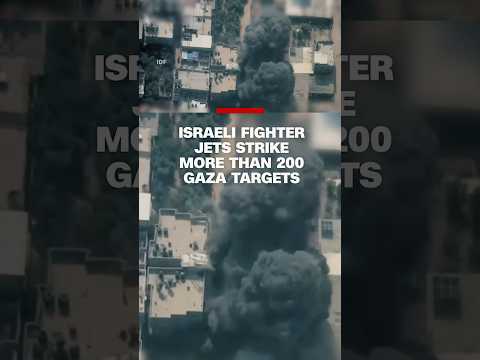 The Israel Defense Forces confirmed that they struck “over 200 targets” in Gaza overnight.