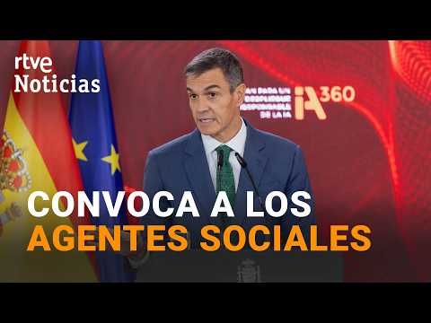 Pedro Sánchez pide un contrato social para la IA | RTVE Noticias