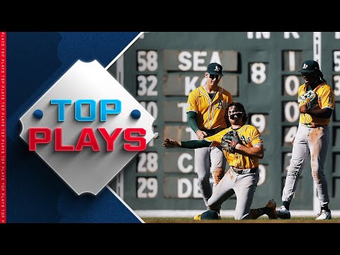 Top MLB Plays of 9/18/25 (Jacob Wilsons SUPERB catch, Adam Fraziers sliding grab, MORE!)