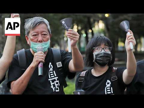 2 organizers of Hong Kong's Tiananmen vigils convicted in national security case