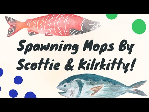 Making Spawning Mops With Scottie and Kilrkitty! ( Come Chat with Us and watch as Scottie tries to teach me how to make a spawning mop for my Golden Wo