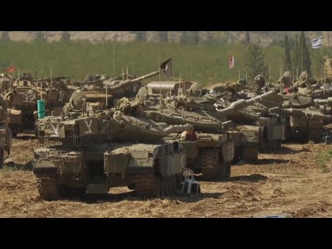 Israel troops deployed near the border with Lebanon while tensions increase