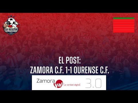 5x59 | En directo: el postpartido: Zamora C.F. 1-1 Ourense CF | #PrimeraFederación