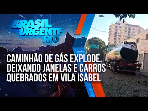 Caminhão explode e assusta moradores em Vila Isabel, zona norte do Rio