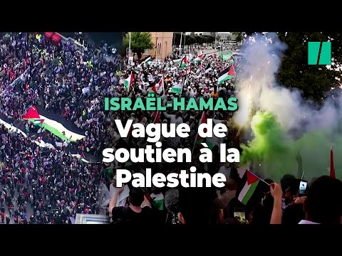 Aux quatre coins du monde, les manifestations en soutien à la Palestine se multiplient