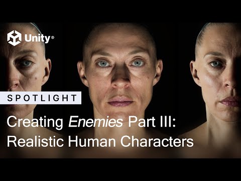 Creating Enemies Part III: Realistic human characters || Unity Demo team