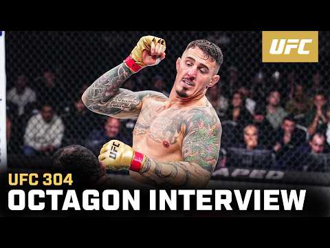 Tom Aspinall Octagon Interview | UFC 304