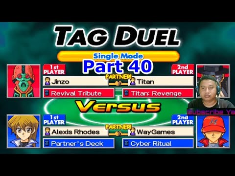 Tag Team Vs Jinzo & Titan ( Shadow Rider ) - Yu-Gi-Oh GX Tag Force 2