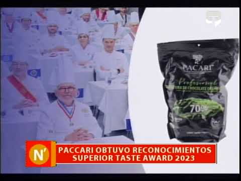 Paccari obtuvo reconocimientos Superior Taste Award 2023