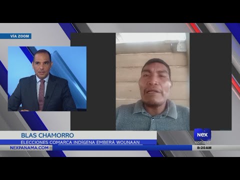 Entrevista a Blas Chamorro, sobre la suspensión de las elecciones en la comarca Emberá Wounaan