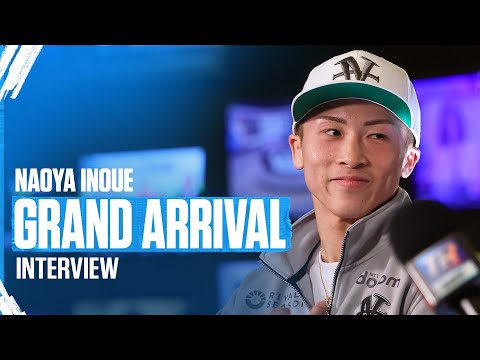 AT LAST! Naoya Inoue Makes His USA Return | GRAND ARRIVAL HIGHLIGHTS