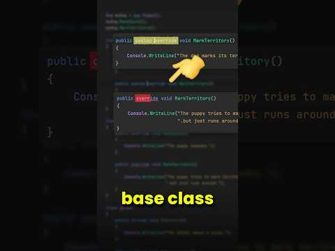 What is sealed override in C#