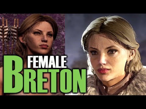 How to make a Beautiful Female Breton in Oblivion Remastered