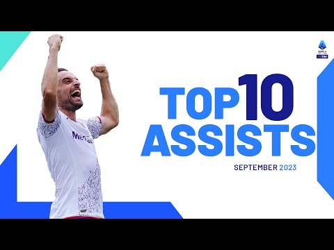 The top 10 assists of September | Top Assists | Serie A 2023/24