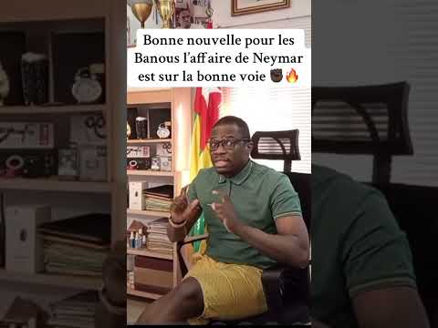 Bonne nouvelle pour les Banous l’affaire de Neymar est sur la bonne voie ✊🏿🔥