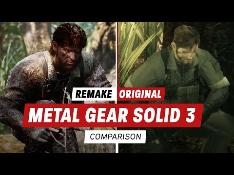Metal Gear Solid Delta: Snake Eater vs Metal Gear Solid 3 Comparison