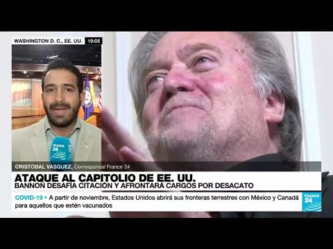 Informe desde Washington: Bannon se niega a declarar en la investigación por ataque al Capitolio