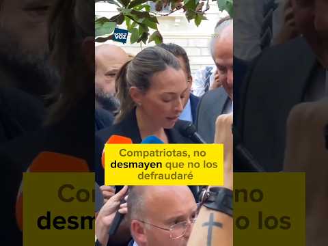 Edmundo González: María Corina y yo seguiremos en esta lucha