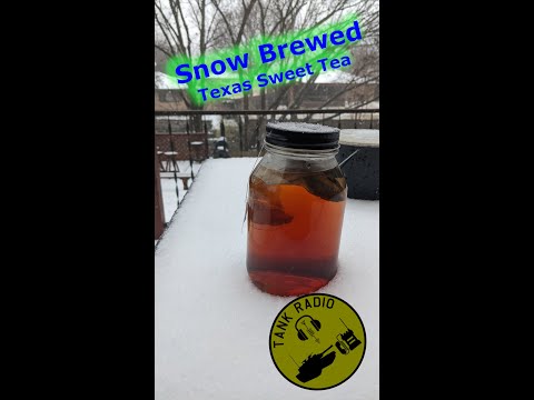 Texas Snow Storm Sweet Tea