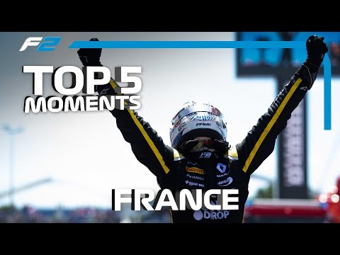 Top 5 Formula 2 Moments | 2019 French Grand Prix