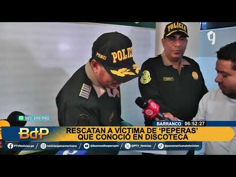 BDP Rescatan a hombre pepeado en departamento en Barranco