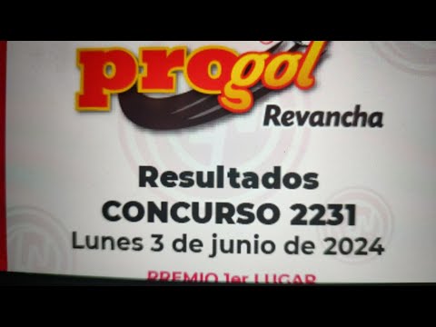 resultados Progol 2231 lista de premios