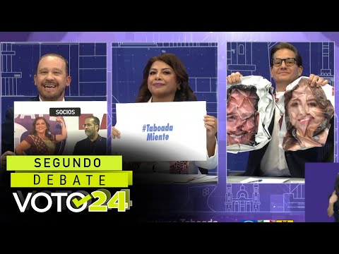 Segundo debate candidatos Jefatura de Gobierno CDMX | Voto24