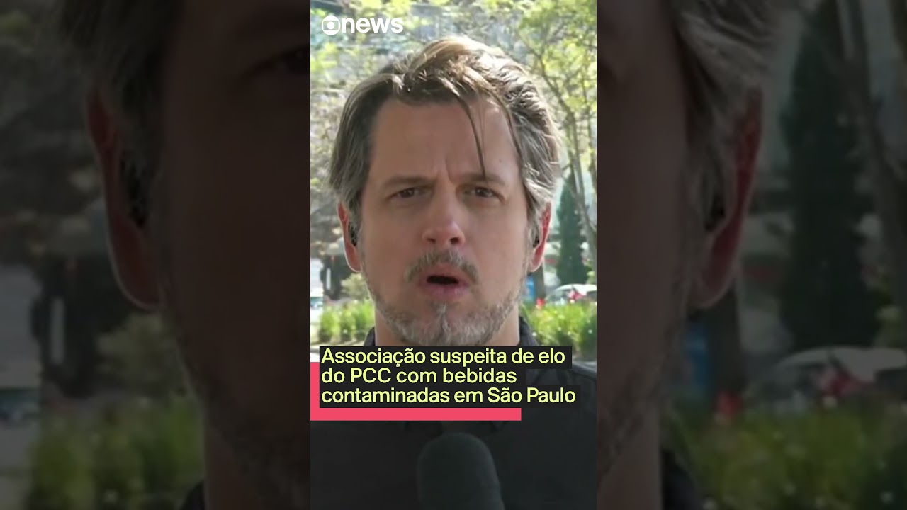 Associação suspeita de elo do PCC com bebidas contaminadas em São Paulo