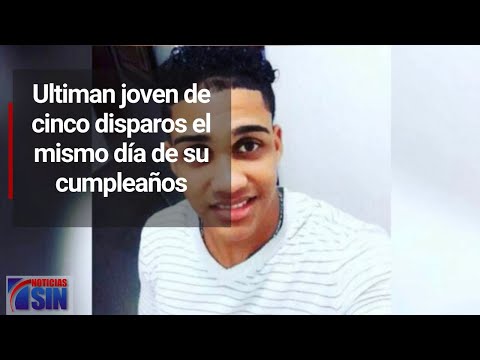 Ultiman joven de cinco disparos el mismo día de su cumpleaños