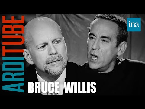 Bruce Willis casse son image de héros chez Thierry Ardisson | INA Arditube