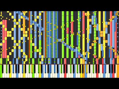 Synthesia: Ronron e Rairairai! - 167,000 notes | Black MIDI ~ MBMS