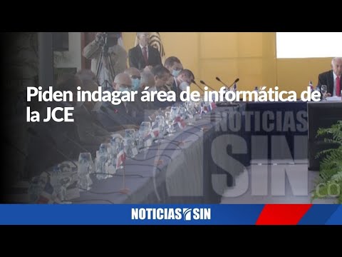 Piden indagar área de informática de la JCE