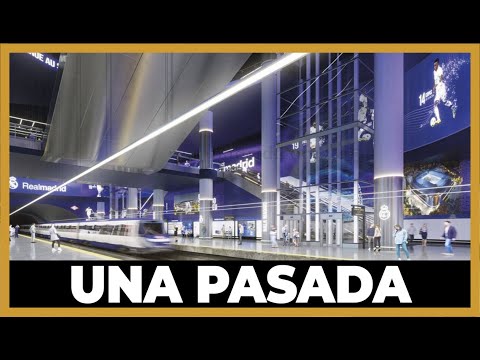 El NUEVO BERNABEU será INCREIBLE: Una nueva LÍNEA de METRO lo podría CONECTAR con BARAJAS