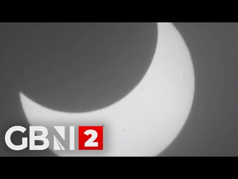 WATCH: Partial solar eclipse seen over New Zealand