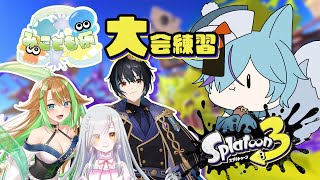【 #Vtuber 】大会に向けてチームで練習【 #splatoon3   / #狐蝶らん 】