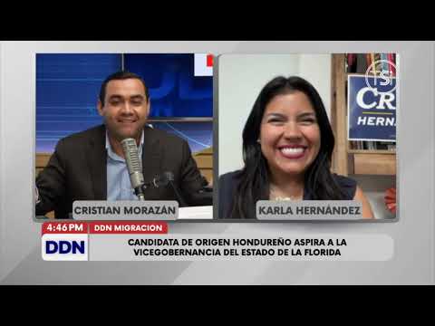 Karla Hernández, la hondureña que aspira a ser vicegobernadora de Florida