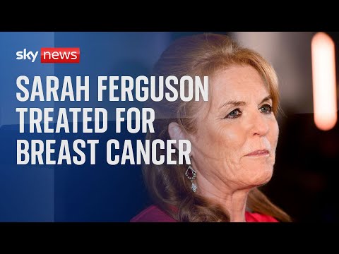 Sarah Ferguson treated for breast cancer