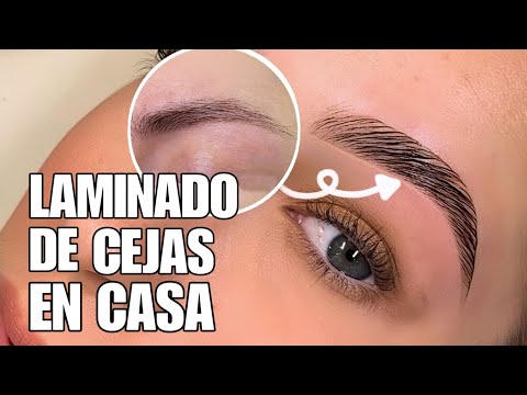Tutorial PASO A PASO de laminación de Cejas