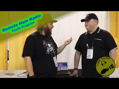 Remote Ham Radio Youth Program Interview at HamCation 2022