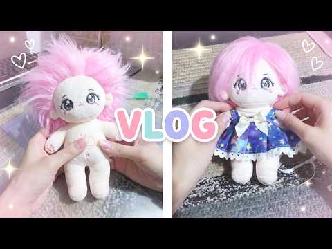 Monthly Vlog: Stationery Unboxing, Cotton Doll Styling, Testing Thermal Printer... 🌸