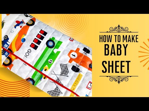 How to make water proof baby sheet 