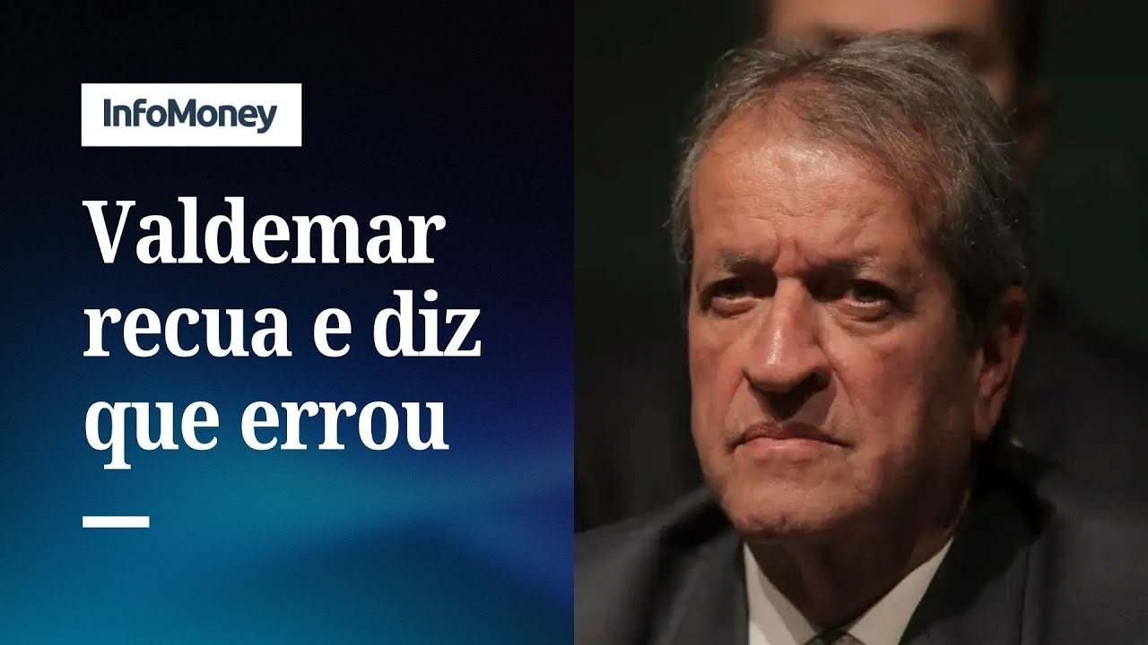 Valdemar Costa Neto recua e diz que errou ao falar em planejamento de golpe | InfoMoney News