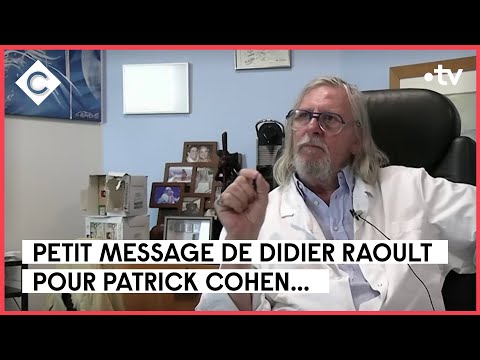 Quand Didier Raoult célèbre l'anniversaire de Patrick Cohen - L’ABC - C à vous - 07/09/2022
