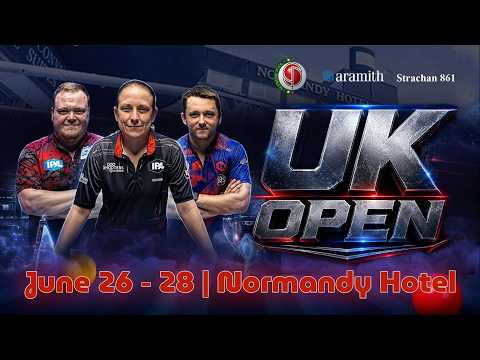 IPA Pool Tour 3 UK Open 2026 - Glasgow -  Table 2  - FINAL DAY