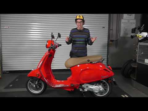 2020/21 Vespa Primavera 50 Limited Speed Scooter Review