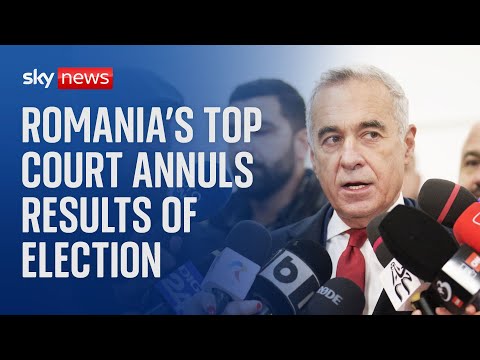 Romanian court annuls first round of election results