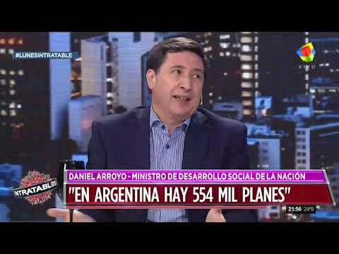Daniel Arroyo aclaró cuántos planes sociales existen en Argentina