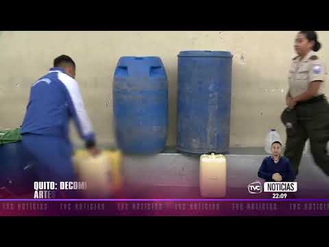 Quito: Decomisan mil litros de licor artesanal sin registro sanitario
