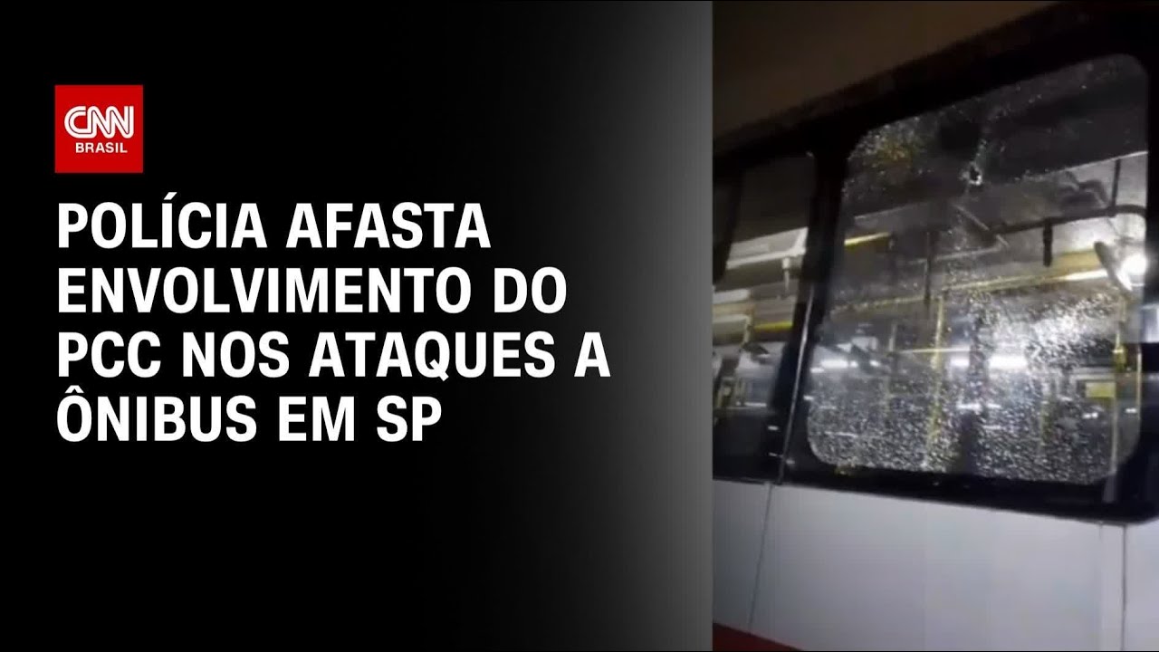Polícia Civil afasta envolvimento do PCC em ataques a ônibus em SP | BASTIDORES CNN